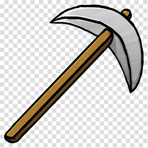 MineCraft Icon  , Iron Pickaxe, pickaxe transparent background PNG clipart