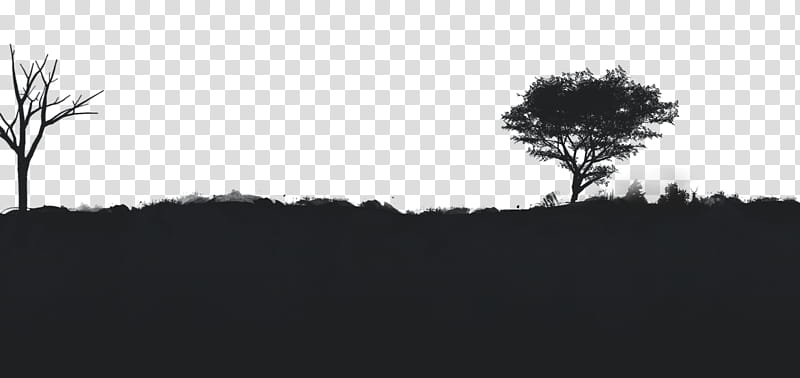 dark tree scenery clipart