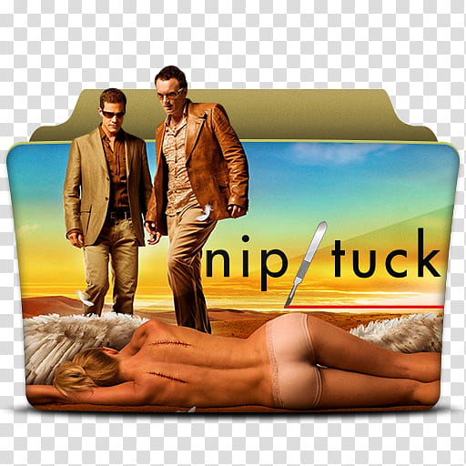 TV Series Folders PACK , Nip Tuck icon transparent background PNG clipart