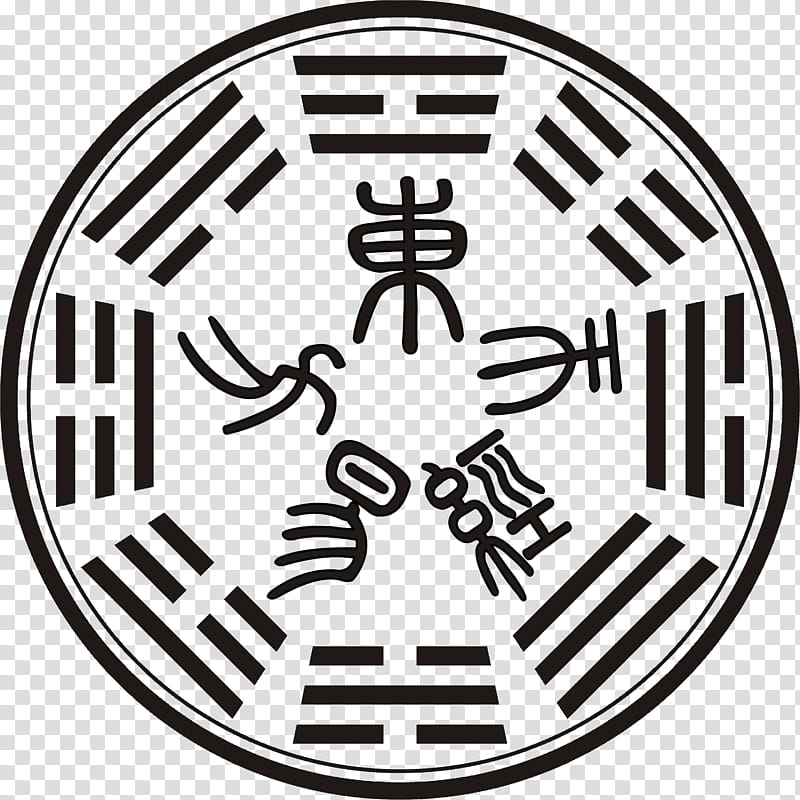 Yin Yang, I Ching, Four Symbols, Yin And Yang, Bagua, Azure Dragon, Taoism, Feng Shui transparent background PNG clipart