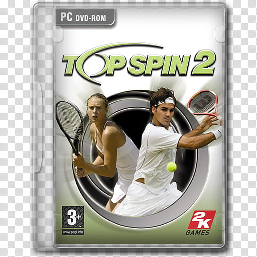 Game Icons , Top-Spin-, Top Spin  PC game case transparent background PNG clipart