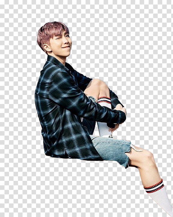BTS You Never Walk Alone P , smiling Namjoon transparent background PNG clipart