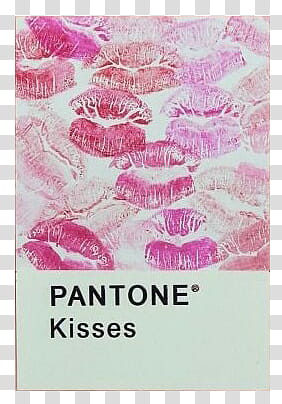 Pantone s, Pantone Kisses transparent background PNG clipart