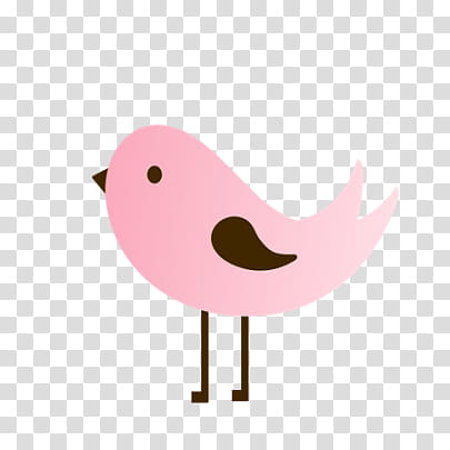 Super descargatelo, pink bird illustration transparent background PNG clipart