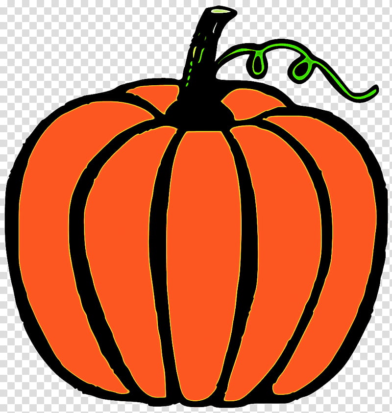 Pumpkin, Calabaza, Orange, Vegetable, Plant, Fruit, Leaf, Cucurbita transparent background PNG clipart