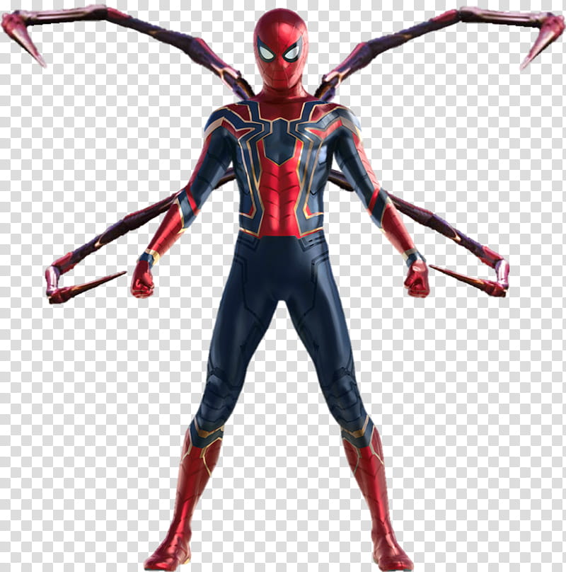 Spiderman Iron Spider Avengers Infinity War transparent background PNG clipart