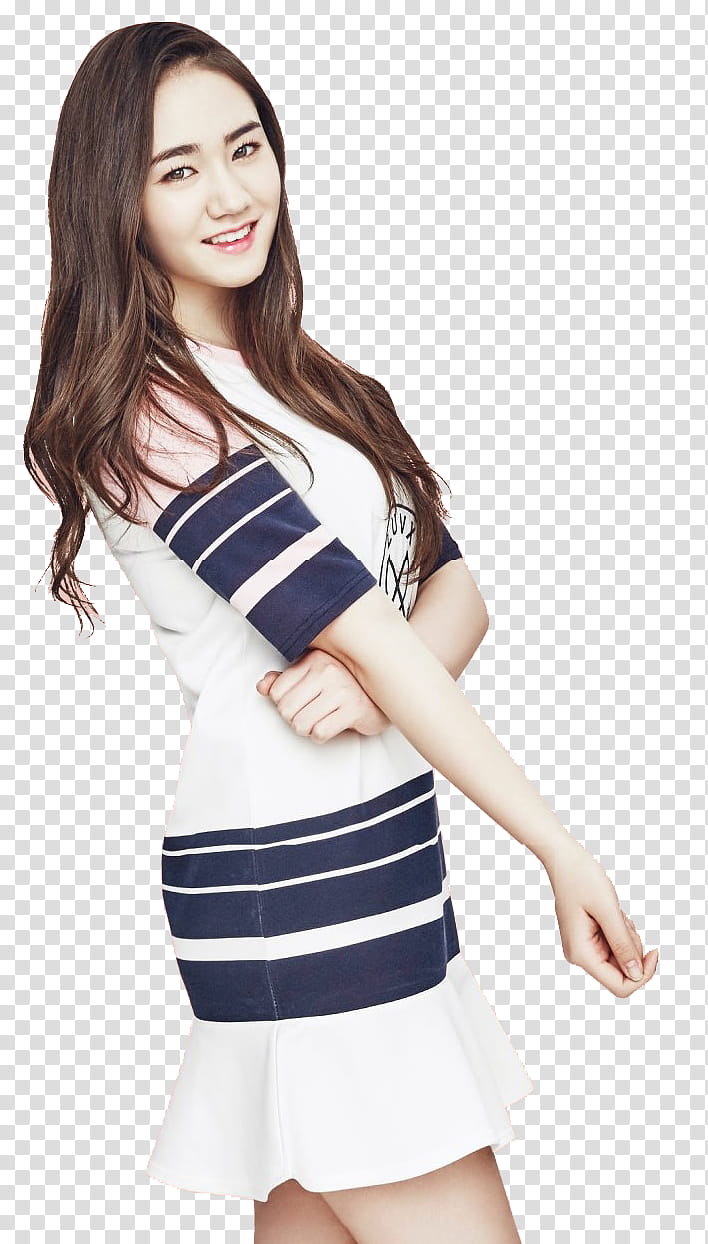Pristin Pledis Girlz First Concert, woman wearing white and black dress transparent background PNG clipart