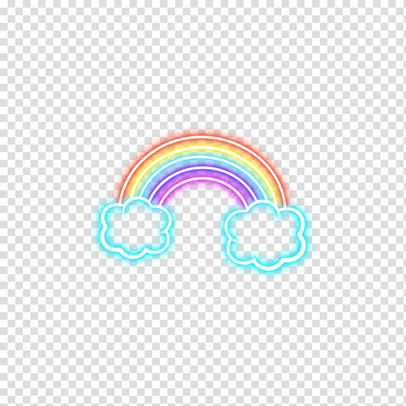 Cartoon Rainbow, Sticker, Decal, Arc, Neon, Bumper Sticker, Kawaii, Tumblr transparent background PNG clipart