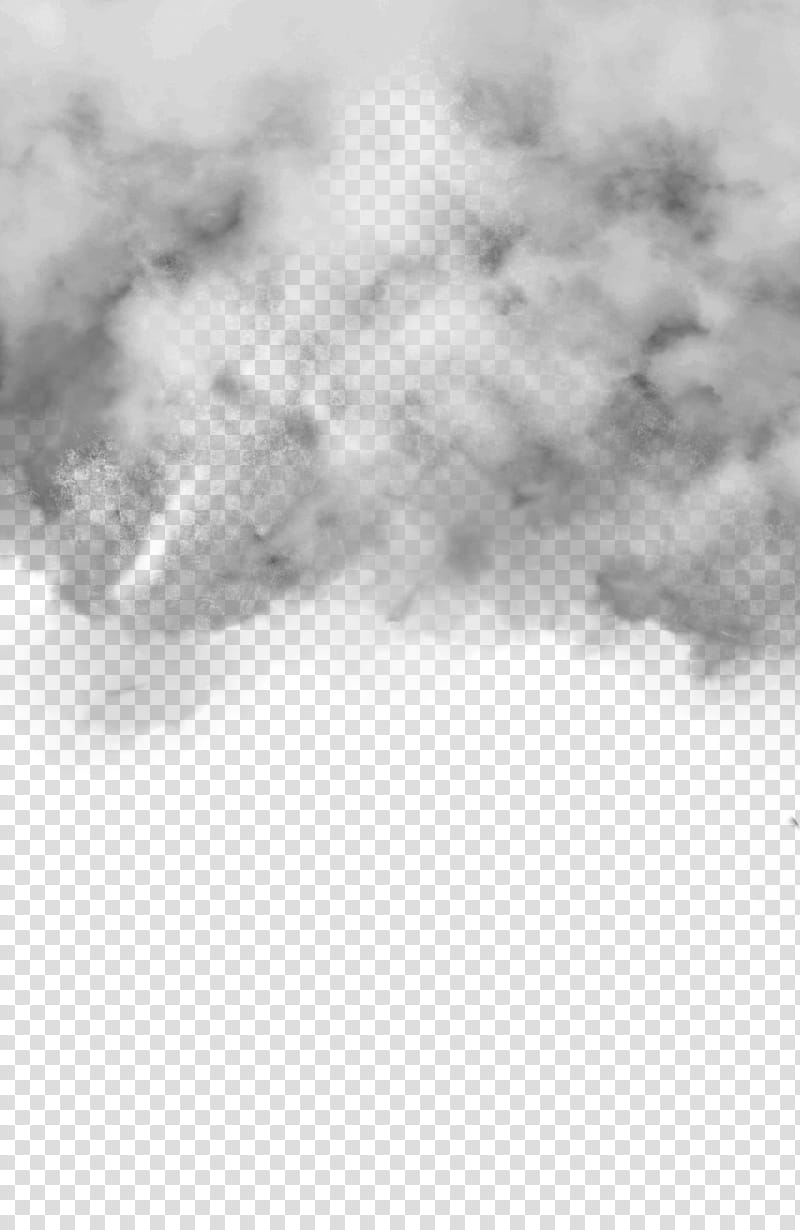 Smoke and Haze Cloud Cover Orig copy, gray clouds illustration transparent background PNG clipart