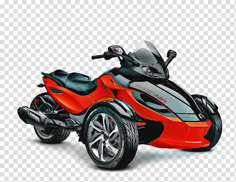 Bicycle, Brp Canam Spyder Roadster, Canam Motorcycles, Canam Offroad, Motorized Tricycle, Bombardier Recreational Products, Threewheeler, Brprotax Gmbh Co Kg transparent background PNG clipart