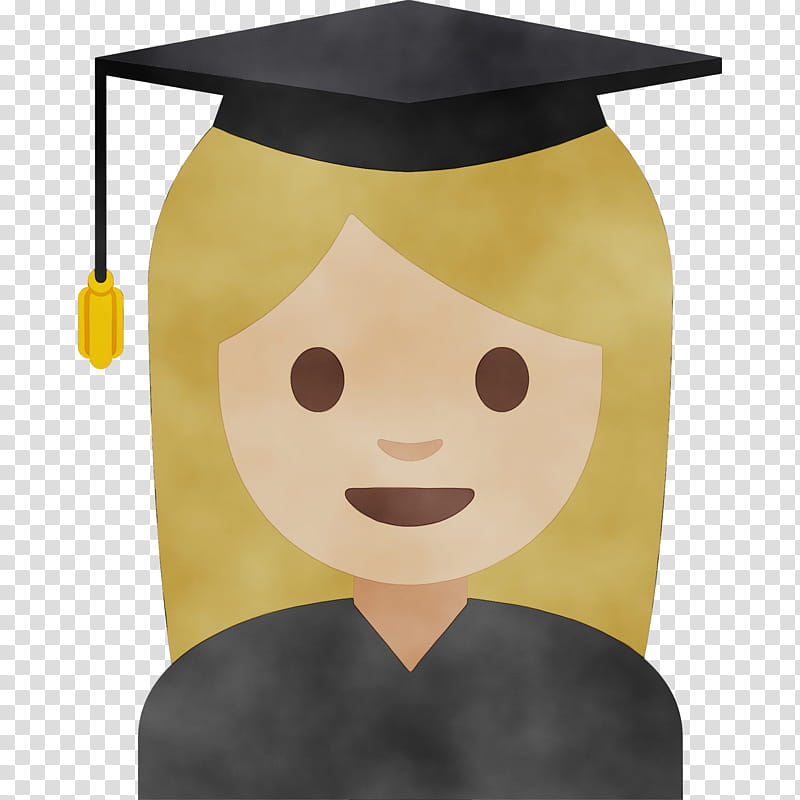 Emoji Smile, Emoticon, Graduation Ceremony, Noto Fonts, Egresado, Smiley, Diploma, MortarBoard transparent background PNG clipart