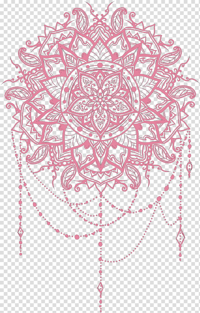Floral Ornament, Mandala, Drawing, Coloring Book, Meditation, Silhouette, Line Art, Sacred Geometry transparent background PNG clipart