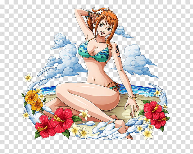 Nami Nami From One Piece Character Illustration Transparent Background Png Clipart Hiclipart