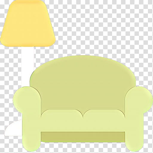 Yellow, Cartoon, Rectangle, Couch, Chair, Meter, Table, Green transparent background PNG clipart