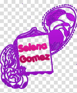 Texto Selena Gomez transparent background PNG clipart thumbnail