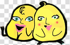 Annie And Hanne Chickens transparent background PNG clipart