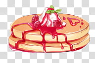 sweets  s, pancake illustration transparent background PNG clipart