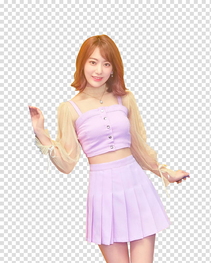 SAKURA COLOR IZ IZ ONE transparent background PNG clipart