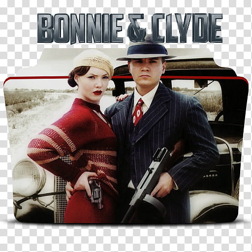 Bonnie and Clyde Folder transparent background PNG clipart