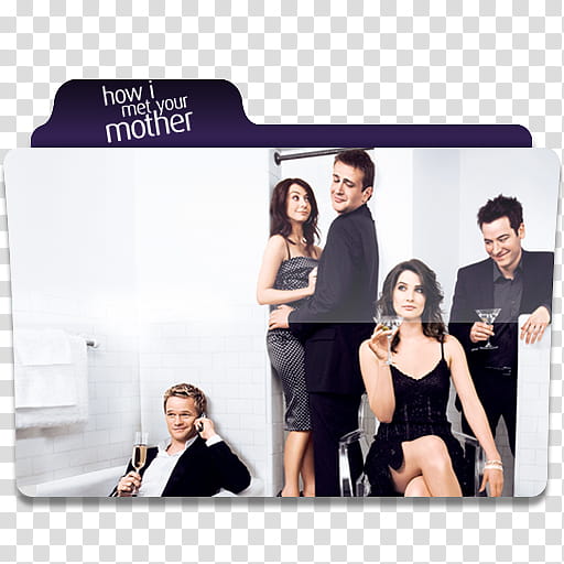 Windows TV Series Folders G H, how i met your mother poster transparent background PNG clipart