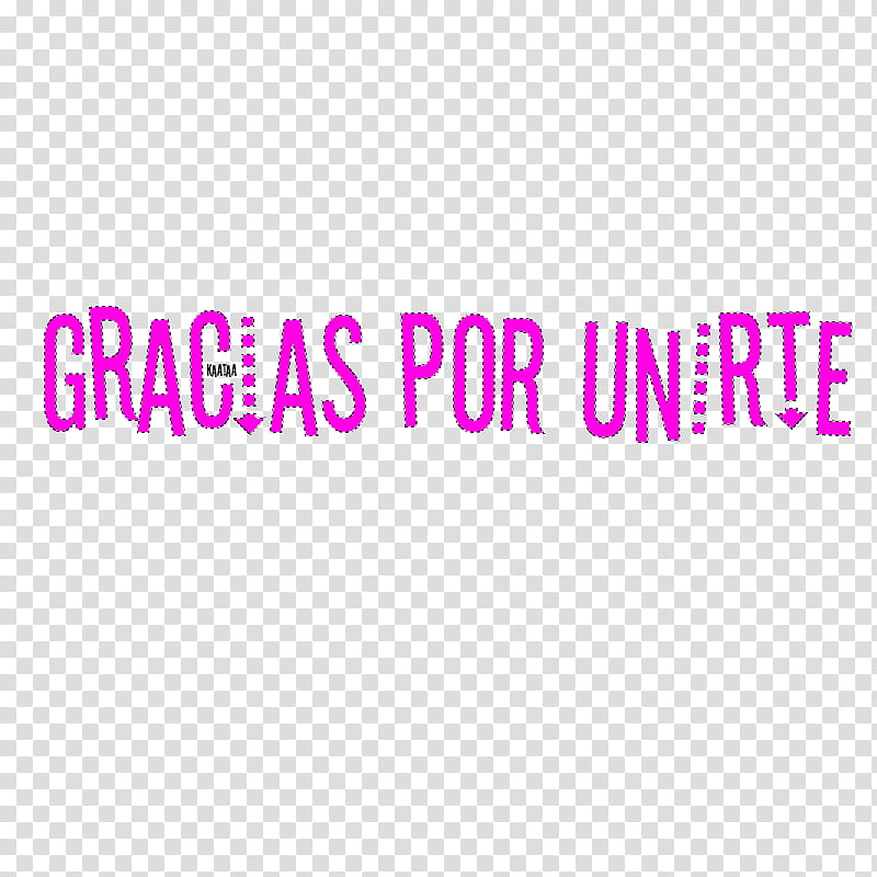 Gracias Por Unirte transparent background PNG clipart