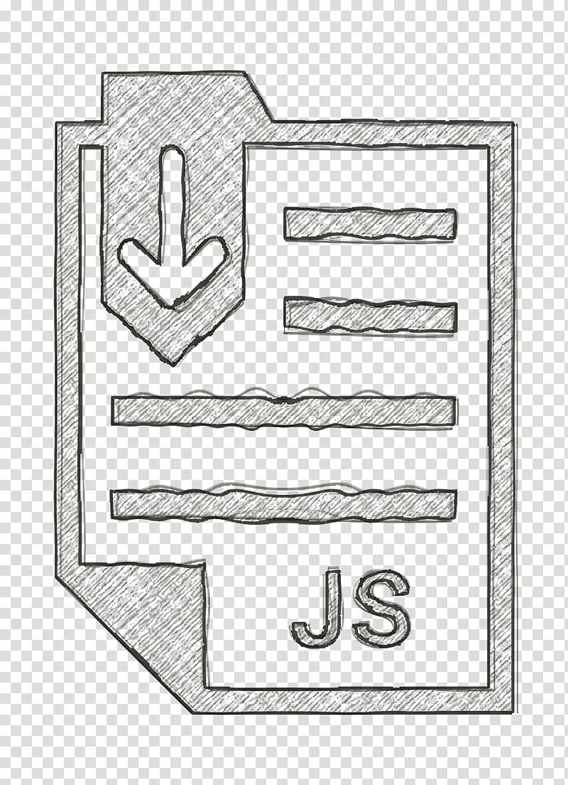 document icon file icon filetype icon, Js Icon, Text, Line, Rectangle, Line Art transparent background PNG clipart