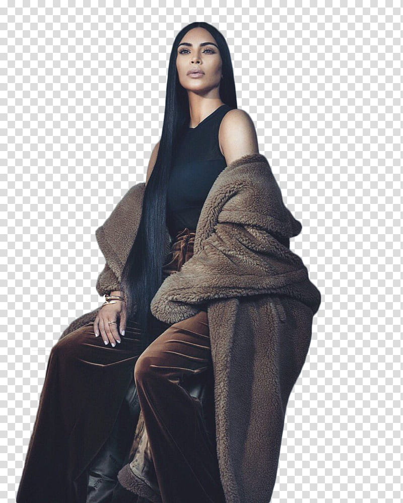 ft Kim Kardashian West transparent background PNG clipart