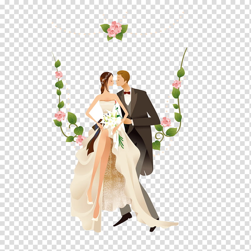 Bride And Groom, Wedding Invitation, Bridegroom, Bride Groom Direct, Cartoon, Weddings In India, Wedding Dress, Figurine transparent background PNG clipart