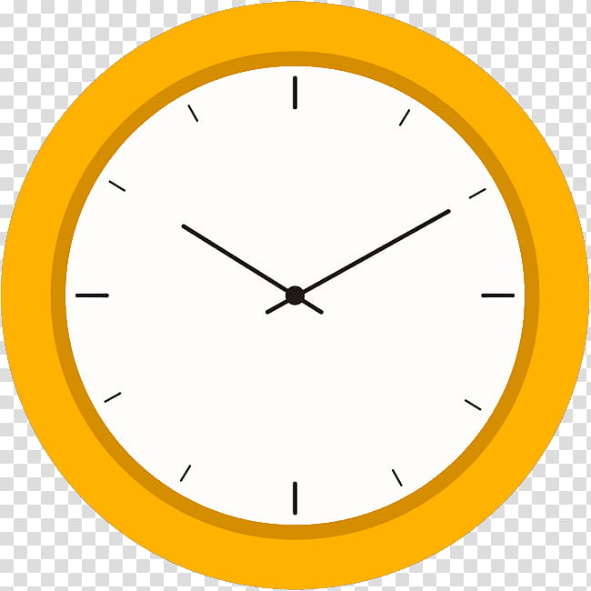 clock analog watch yellow wall clock line, Furniture, Circle, Home Accessories, Oval, Quartz Clock, Alarm Clock, Interior Design transparent background PNG clipart