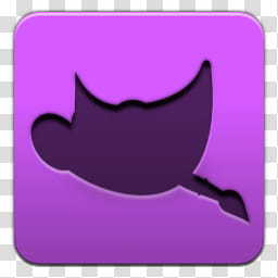 Icons   up  dec , gimp, purple and black icon transparent background PNG clipart
