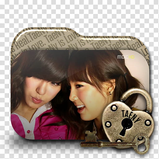 TaeNy Folder Icon  Locksmith Edition , , Teany padlock with key transparent background PNG clipart