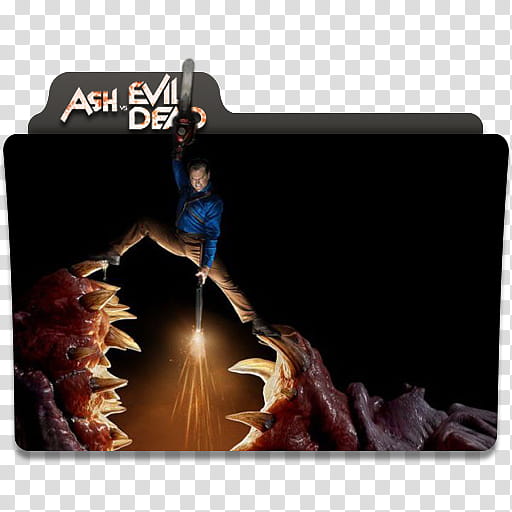 Ash Vs Evil Dead Series Folder  transparent background PNG clipart