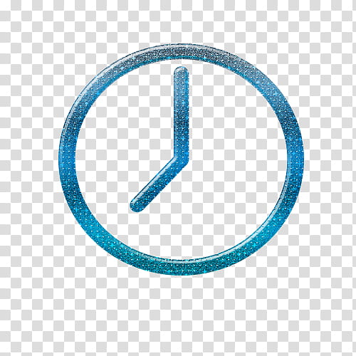 Resource Feeling Blue, round blue clock illustration transparent background PNG clipart