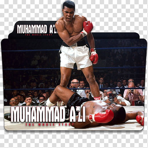 Movie Collection Folder Icon Part  , Muhammad Ali, The whole Story transparent background PNG clipart