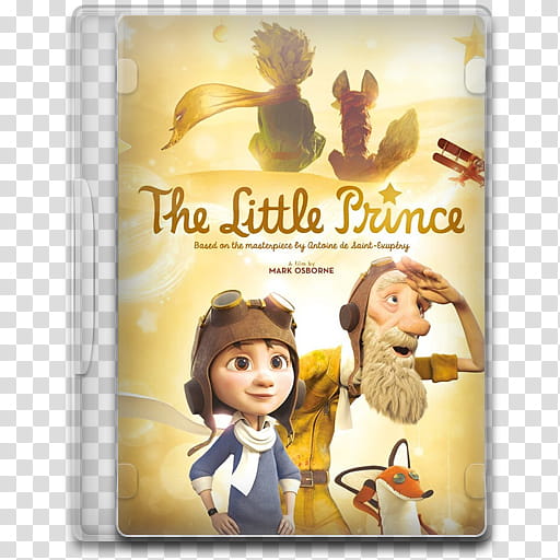 Movie Icon Mega , The Little Prince, The Little Prince DVD case transparent background PNG clipart
