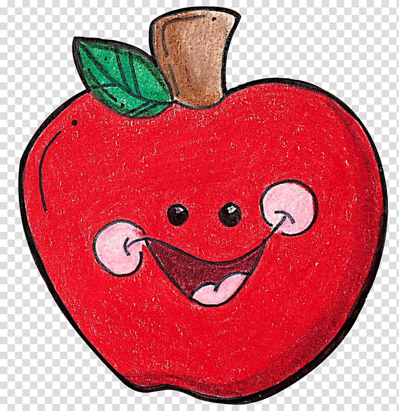 Pencil, Drawing, Cartoon, Apple, Strawberry, Line Art, Red, Fruit transparent background PNG clipart