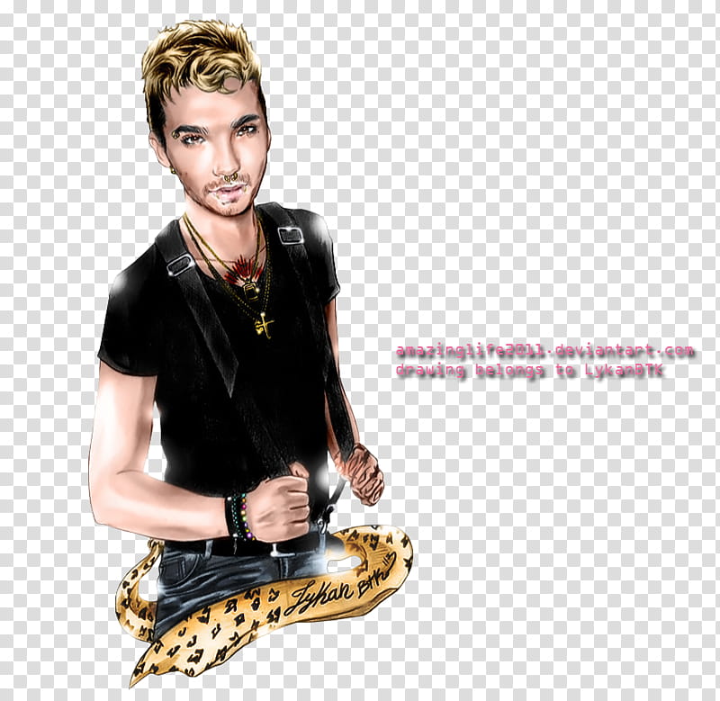 Bill Kaulitz transparent background PNG clipart