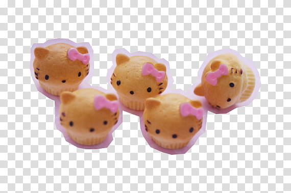 Decoden , Hello Kitty cupcakes transparent background PNG clipart
