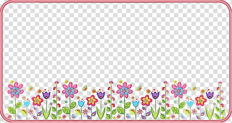 Floral design, Flower Rectangular Frame, Floral Rectangular Frame, Watercolor, Paint, Wet Ink, Wildflower, Plant transparent background PNG clipart