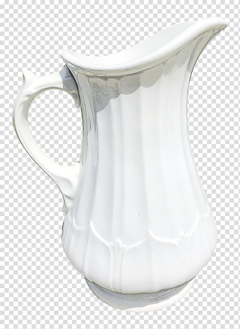 Jug Porcelain, Mug M, Pitcher, Cup, Glass, Unbreakable, White, Serveware transparent background PNG clipart