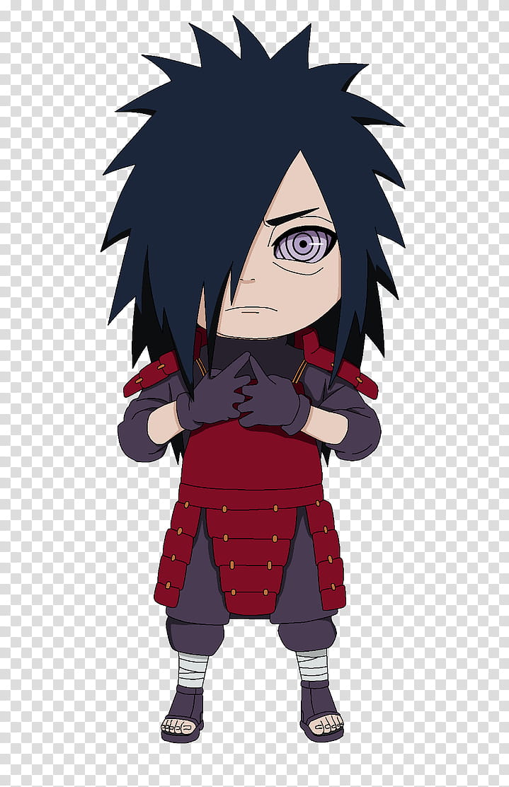 Madara Uchiha Chibi ~Edo Tensei~, Madara chibi from Naruto character transparent background PNG clipart