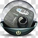 Sphere   , black camera lens waterglobe transparent background PNG clipart