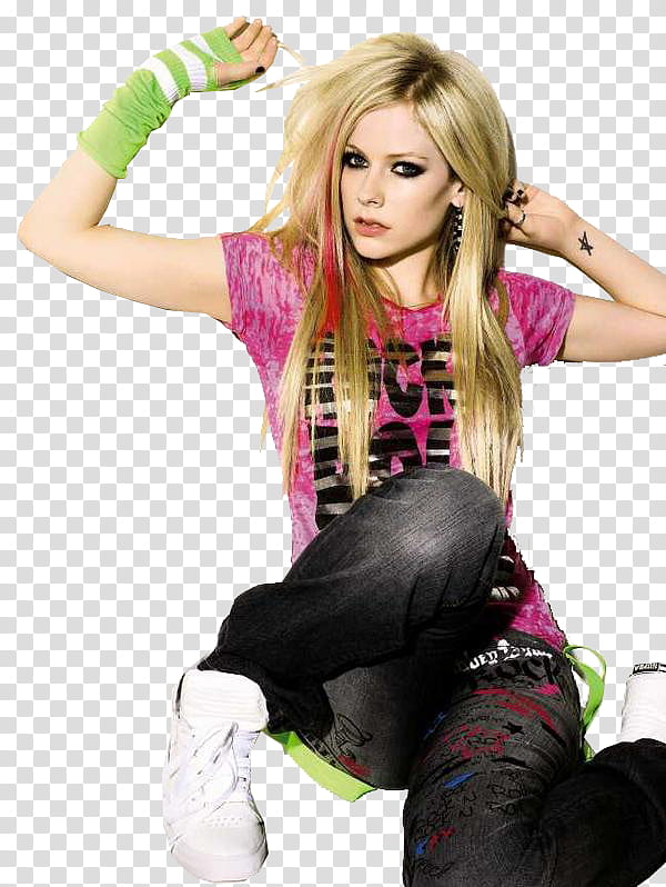 Avril Lavigne Shoot  transparent background PNG clipart