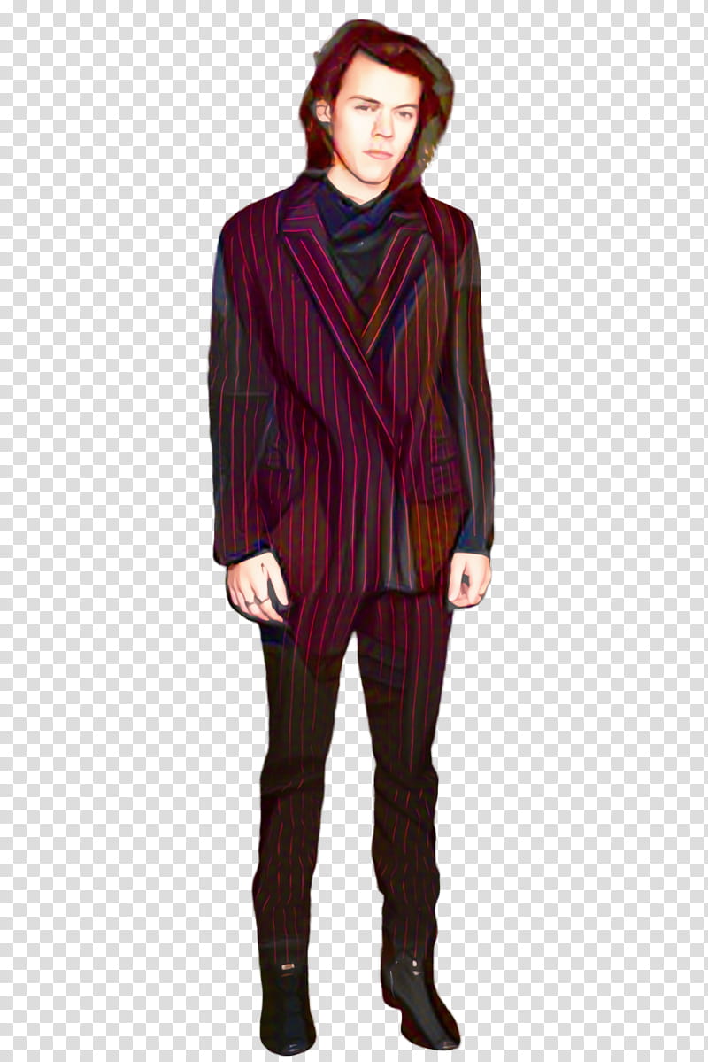 Tartan Clothing, Harry Styles, Singer, One Direction, Fashion, Outerwear, Model, Maroon transparent background PNG clipart