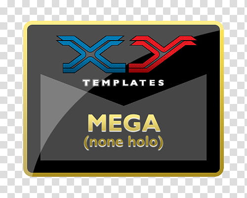 XY Templates, Mega None Holo, XX Templates Mega none hole transparent background PNG clipart
