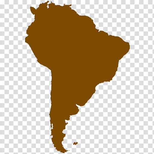 Map, South America, North America, Continent, Language, Americas, Silhouette transparent background PNG clipart