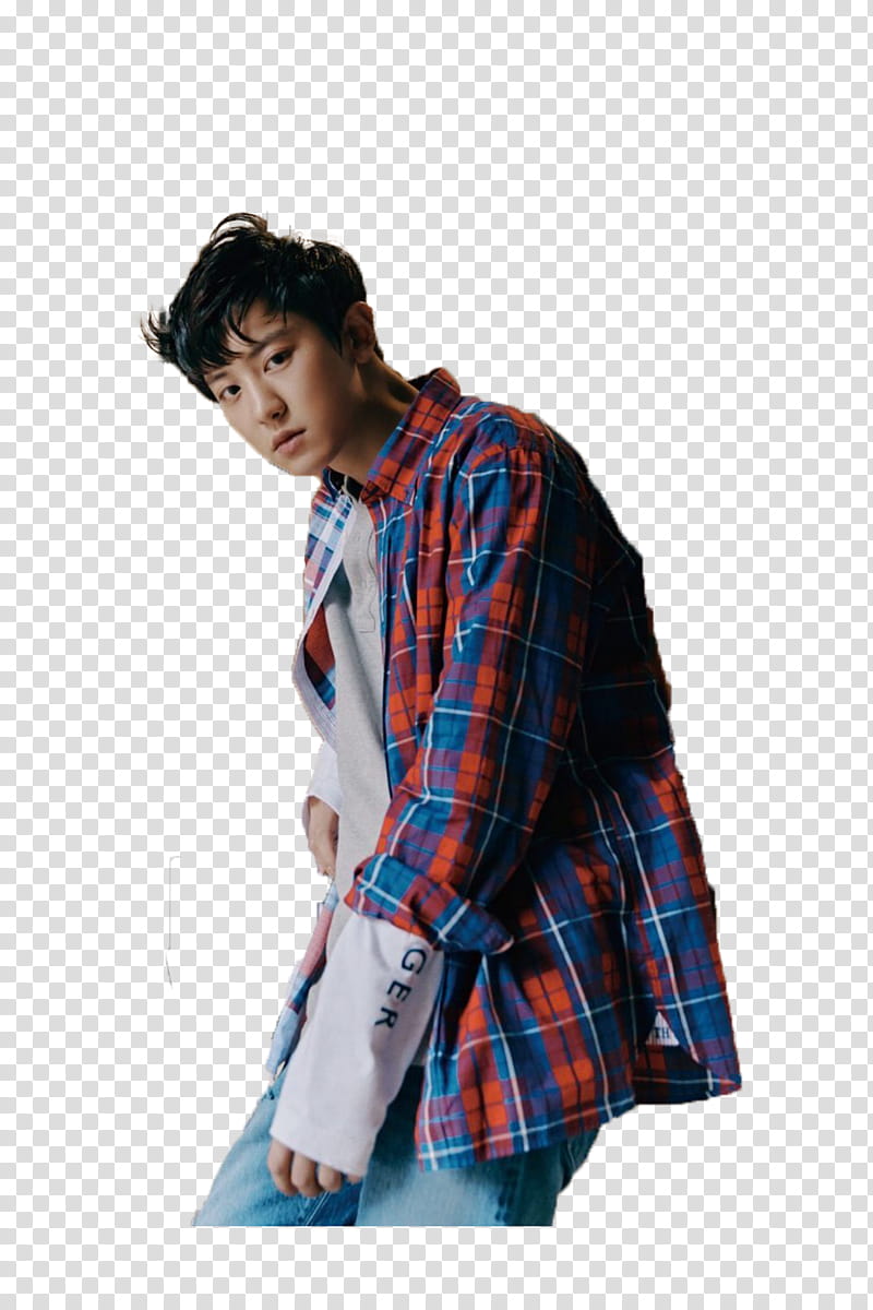 , chanyeol (tommy hilfiger) transparent background PNG clipart