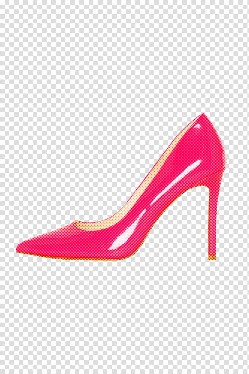 footwear high heels court shoe pink shoe, Basic Pump, Magenta, Slingback, Sandal, Leather transparent background PNG clipart