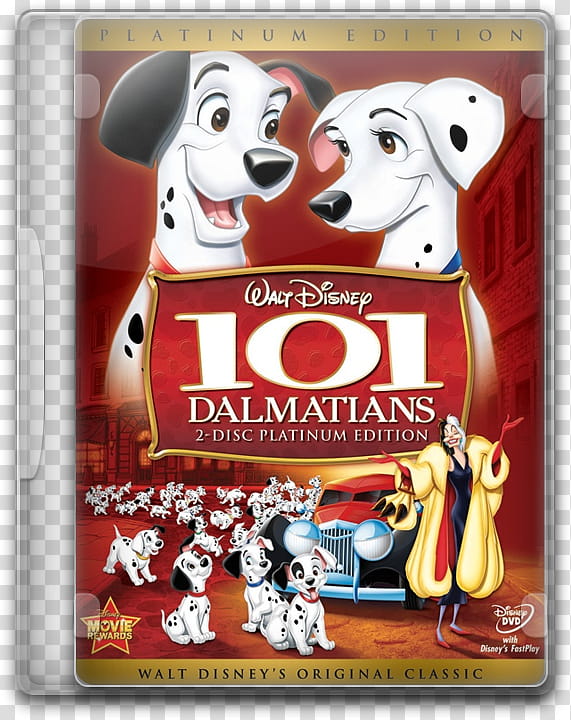 disney movie icons,  dalmations transparent background PNG clipart