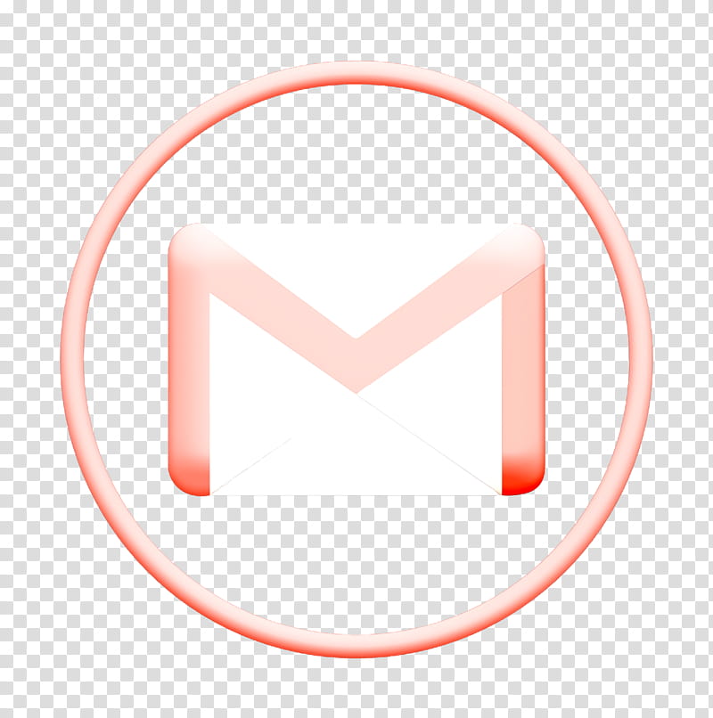 gmail icon google icon mail icon, Red, Text, Logo, Symbol, Heart, Circle transparent background PNG clipart
